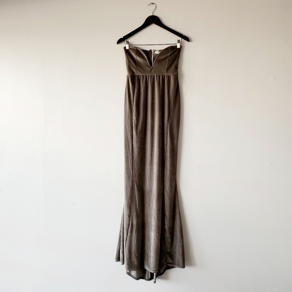 NEW Missguided Bridesmaid Dress | Gray - Picture 2 of 8